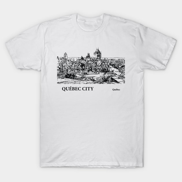 Québec City - Québec T-Shirt by Lakeric